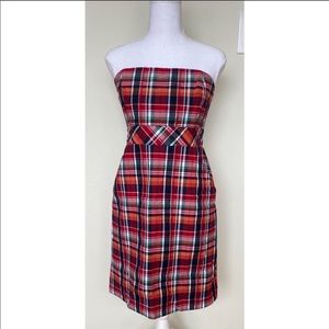 Vineyard Vines Plaid Wharf Dress Size 4